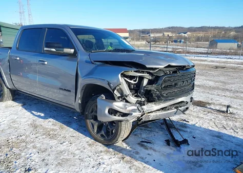 2021 Ram 1500 z USA, uszkodzony, nr VIN 1C6SRFHT5MN815083